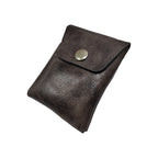 Wikinger Ledertasche | Schwarz – kleine Echtledertasche, rustikal und langlebig