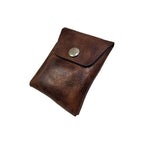 Wikinger Ledertasche | Braun – robuste Gürteltasche aus Leder, ideal für Alltag und Reenactment