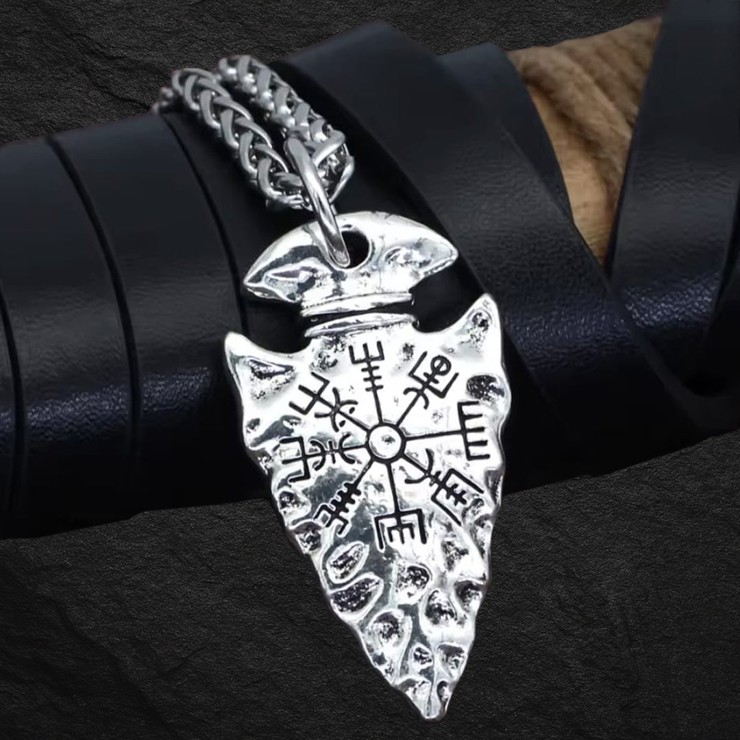 Wikinger Halskette | VEGVISIR ARROWHEAD